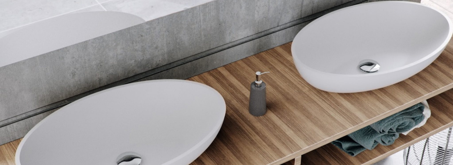 Stone Library Bathroom Basin
