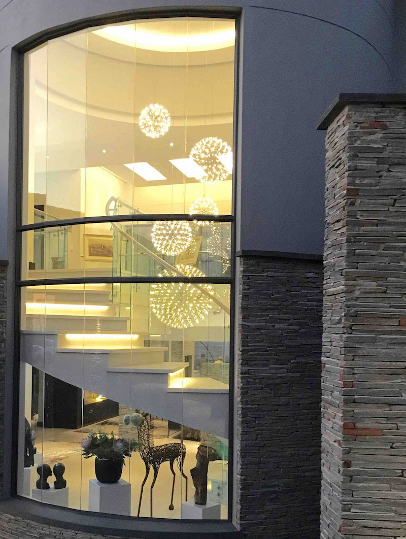 Spiral Cladded Staircase